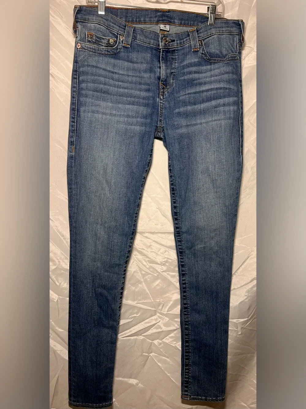 True religion skinny jeans size 34